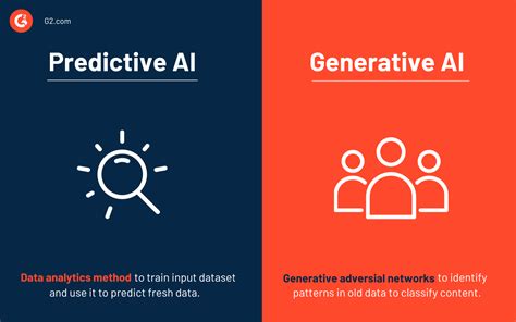 Difference Between Generative AI and Predictive AI: Exploring the Boundaries of Artificial Creativity and Foresight