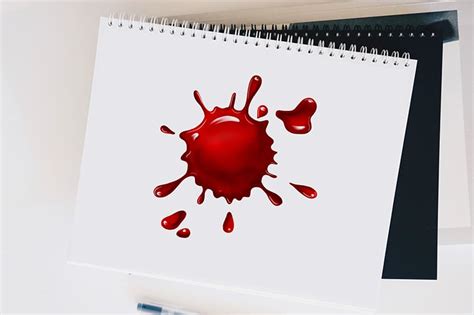 How to Draw Blood on Paper: Exploring the Intersection of Art and Biology