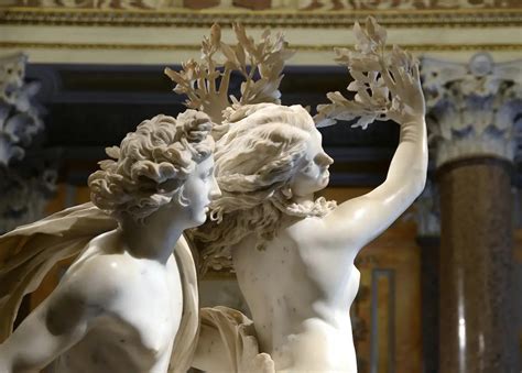 What Does Bernini's Apollo and Daphne Sculpture Interpret?