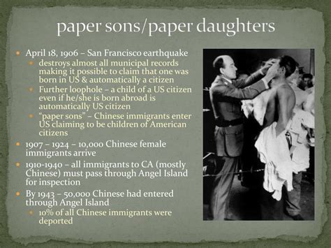 What Were Paper Sons and Paper Daughters: A Glimpse into the Shadows of Immigration History